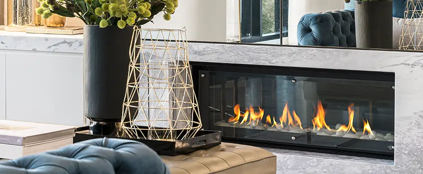 Custom Fireplace Crystals in Laguna Woods, California