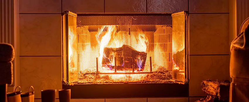 Mendota Hearth Landscape Fireplace Installation in Laguna Woods, California