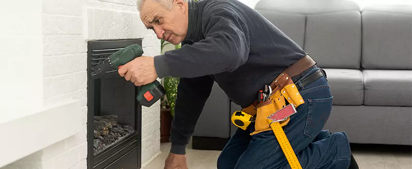 New Indoor Fireplace Installation in Laguna Woods, California